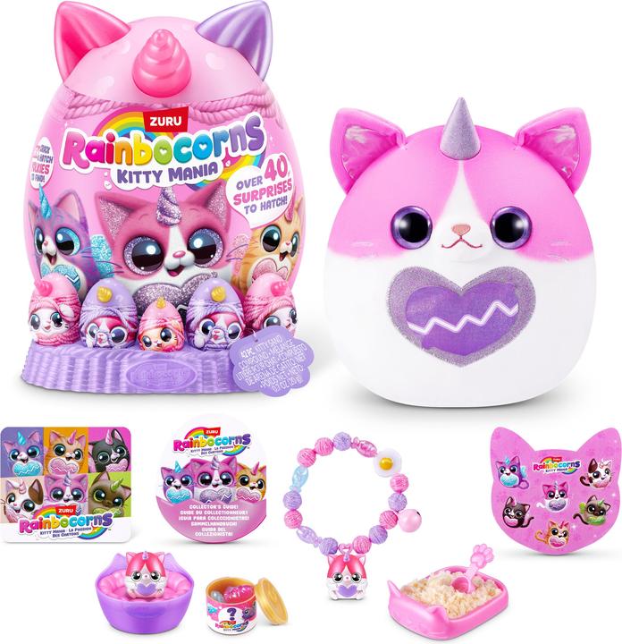 Zuru Rainbocorns - Eggzania Kitty Mania