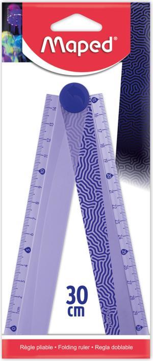 Immagine prodotto Maped Righello pieghevole multicolore (30 cm, Materiale sintetico)