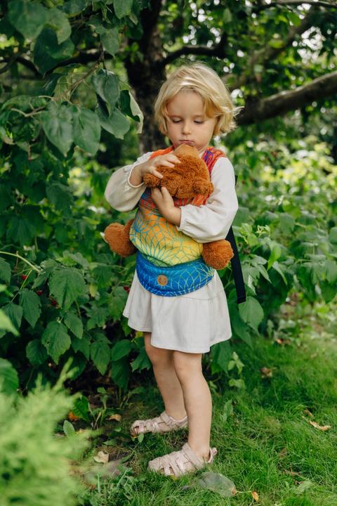 Image du produit Lennylamb Porte-bébé pour poupée - Rainbow Lotus