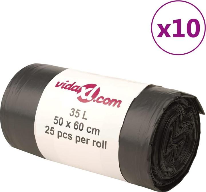 vidaXL Müllsack (10x, 35 l)