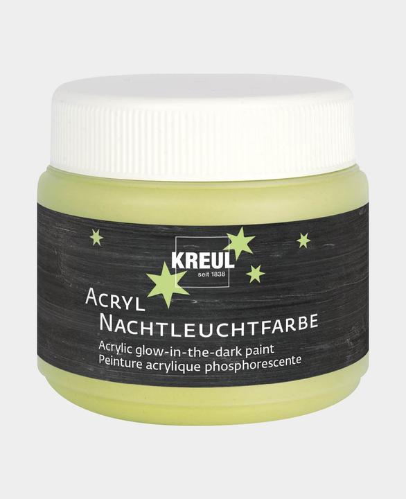 Produktbild Kreul Nachtleuchtfarbe (Yellow, 150 ml)