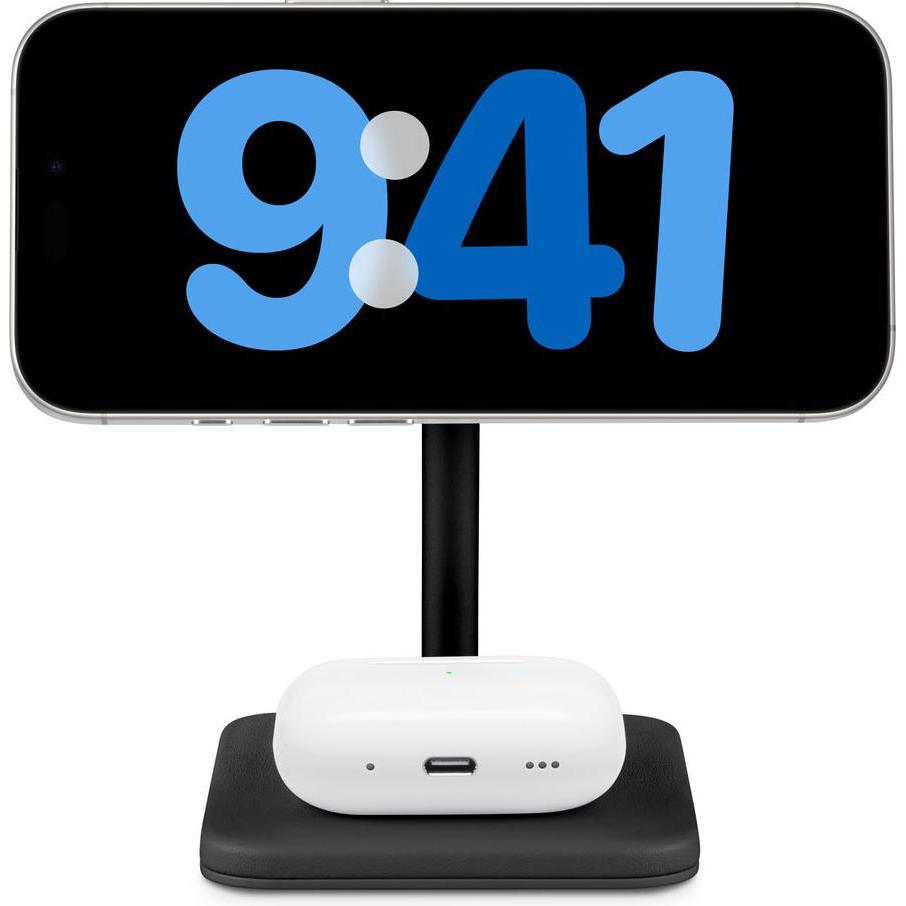Thumbnail - TwelveSouth HiRise 2 Deluxe (Qi2) (15 W), Wireless Charger, Schwarz