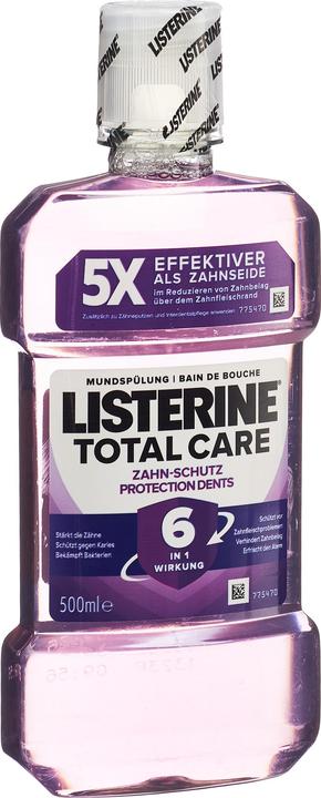 Image du produit Listerine Protection dentaire Total Care (500 ml, Bains de bouche)