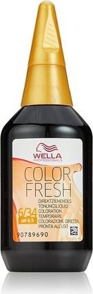 Actual product image Wella Color Fresh Acid (6/34 dark blonde gold-red)