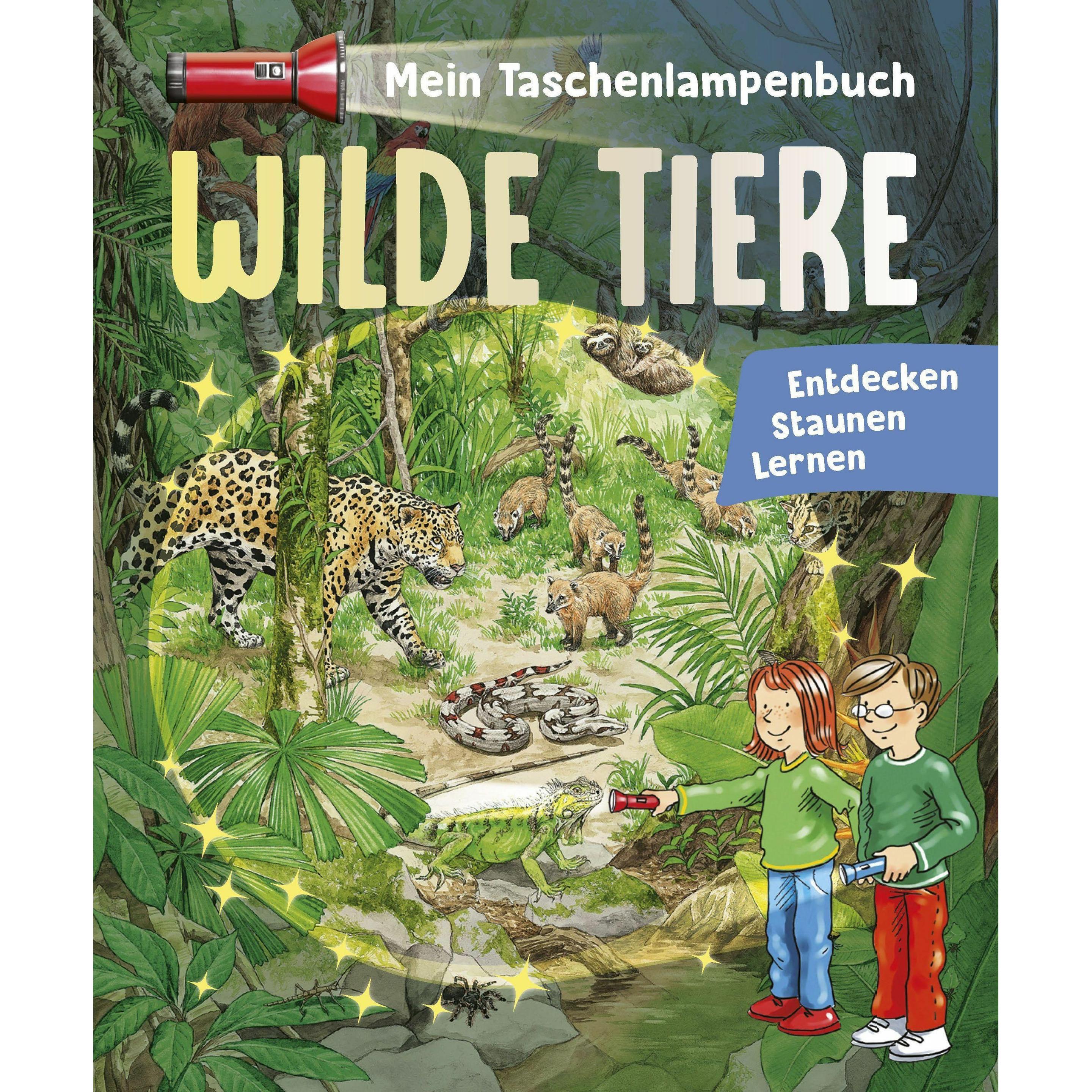 Thumbnail - Mein Taschenlampenbuch Wilde Tiere, Kinderbücher