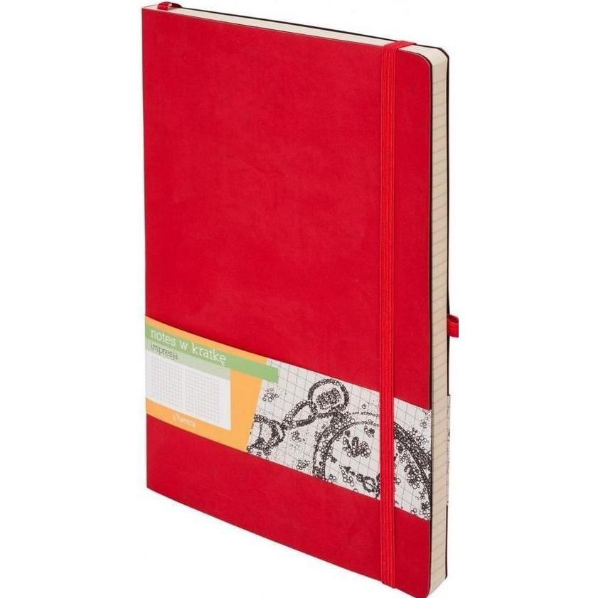 Antrax, Quaderni + Bloc notes, Notizbuch A5 Kratka Impresja rot (A5)
