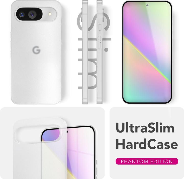 Produktbild Nalia Phantom - 0,3mm Extrem Dünn, Federleicht, Mattiert, Minimalistisch - Ultra-Slim Handycase (Google Pixel 9)