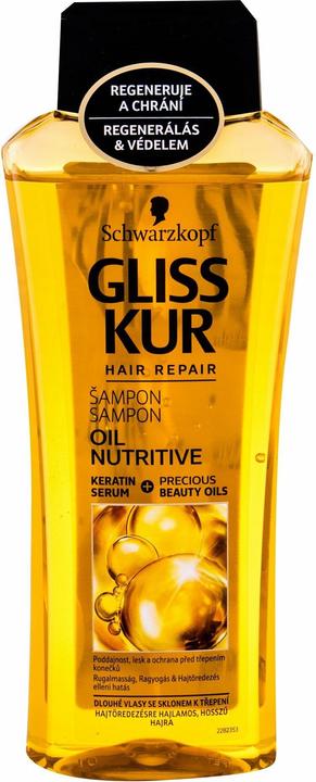 Produktbild Schwarzkopf Gliss Kur Oil Nutritive (400 ml, Flüssiges Shampoo)