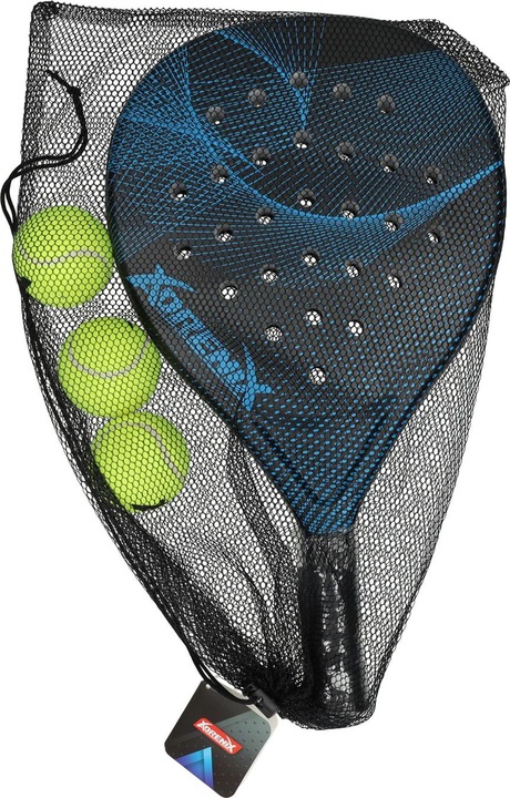 Image du produit Adrenix Padel Set Schläger mit 3 Bällen - Blau