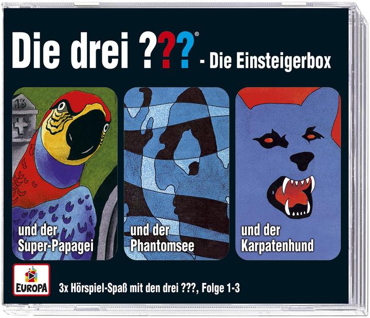 Les trois?? box 01. épisodes 1-3 (trois points d'interrogation) 3 CDs (Allemand)