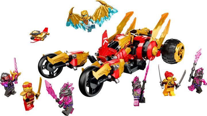 Productafbeelding LEGO Kai's Gouden Draken Raider (71773, LEGO Ninjago)