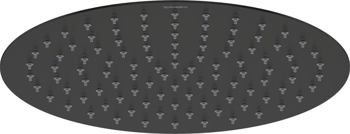 Produktbild Duravit Kopfbrause 1 jet, 300 schwarz matt schwarz matt
