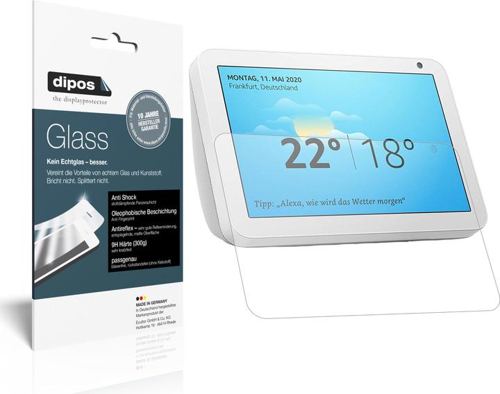 Produktbild Dipos Displayschutz Anti-Shock (1 Stück, Echo Show 8)