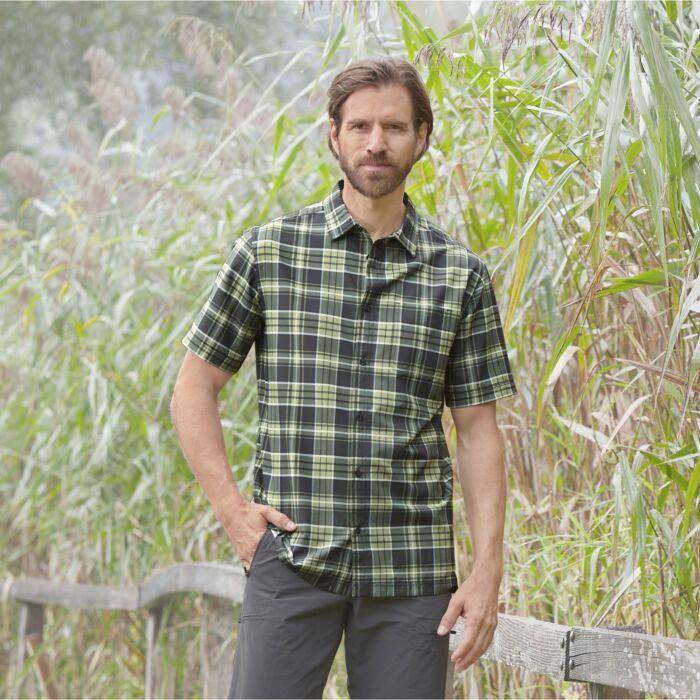 Immagine prodotto HTA Herren Outdoorhemd kariert aus Polyester (M)