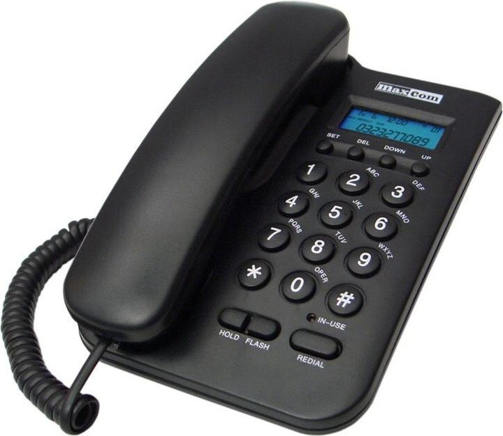 Maxcom KXT100 Black CORDED PHONE