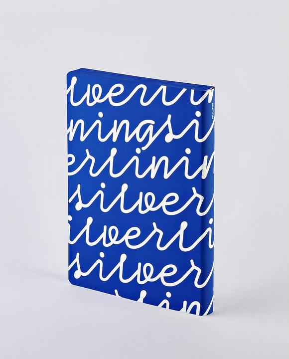 Actual product image Nuuna Graphic L, Silver Lining (22 x 16.5 cm, Dotted, Soft cover)