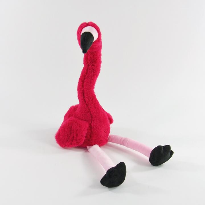 Produktbild Magni Kögler 76502 - Labertier Flamingo Peet, ca. 34,5 cm gross, reproduzierbares Plüschtier mit Playback (34.50 cm)