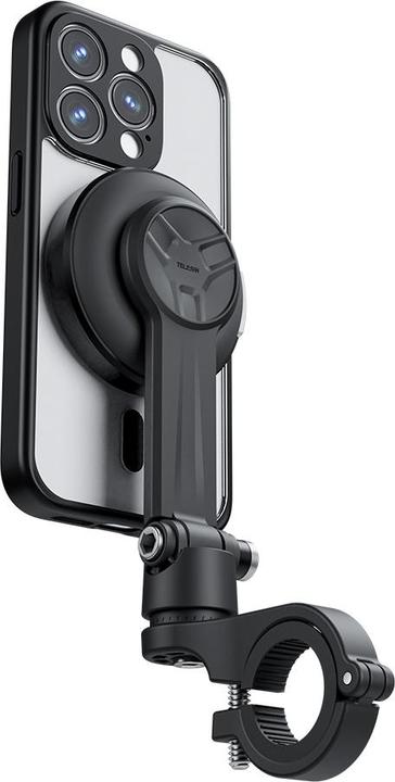 Actual product image Telesin steering wheel mount for iPhone 15 Pro Max