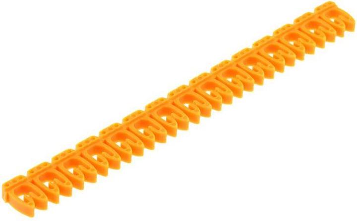Actual product image RS PRO Clip on Nylon 66 Cable Marker Pk Mixed