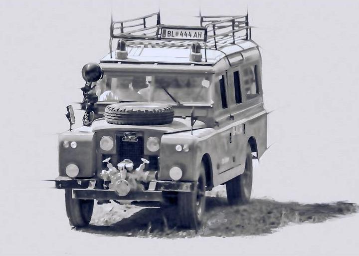 Image du produit Italeri Modèle réduit de voiture 1:24 Land Rover Fire Truck