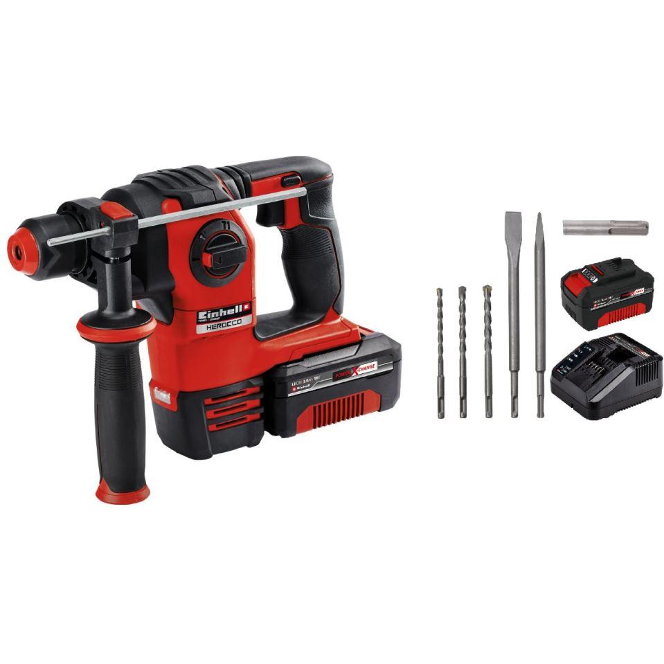 Thumbnail - Einhell, Bohrmaschine + Akkuschrauber, Herocco +5 (Akkubetrieb)