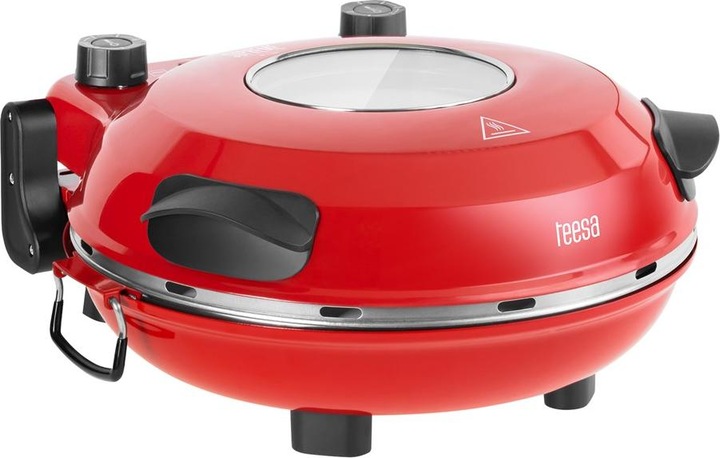 Immagine prodotto Teesa Forno per pizza SUPREME 1200 W 32 cm finestra pietra rimovibile controllo a due gruppi