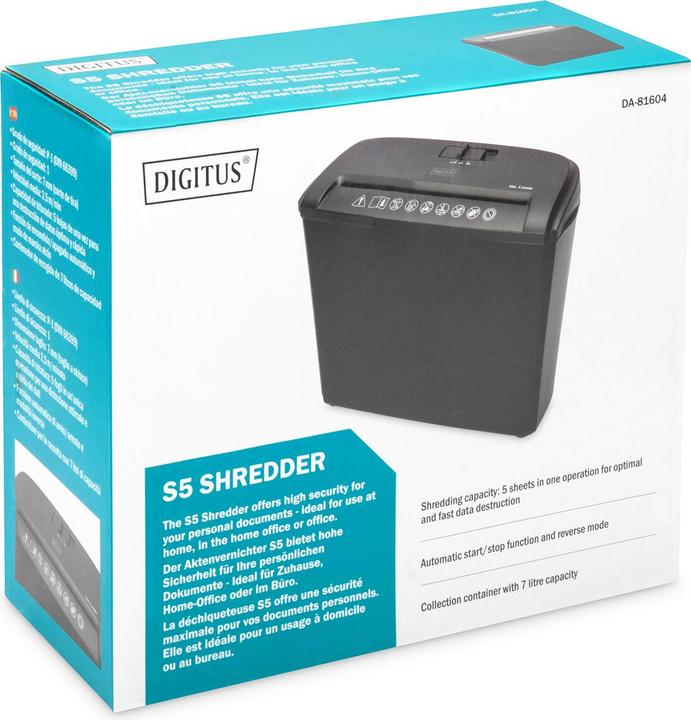 Produktbild Digitus S5 (Streifenschnitt)