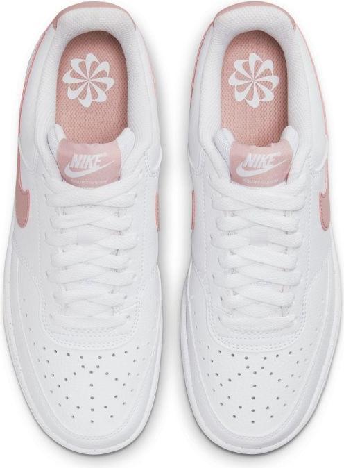 Actual product image Nike Court Vision Low Next Nat White/Pink Oxford Size: 6 (36.5)