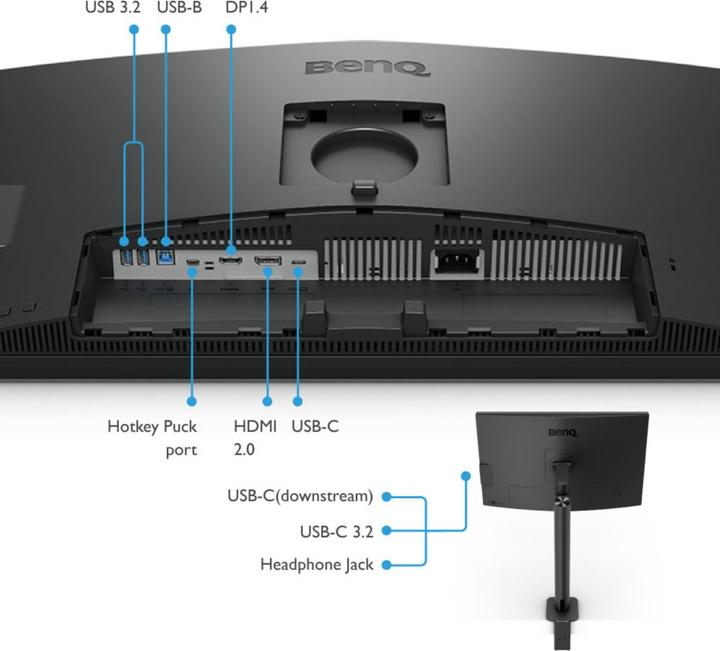 Image du produit BenQ PD2706UA (3840 x 2160 pixels, 27")