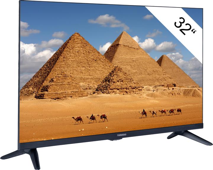 Produktbild Tornado TV 32ES4301X / Frameless 32 ich WebOS TV Schwarz (32", LED, HD ready)