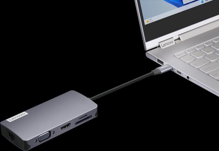Actual product image Lenovo 150 USB-C Travel Dock (P) (USB-C, 1 Ports)