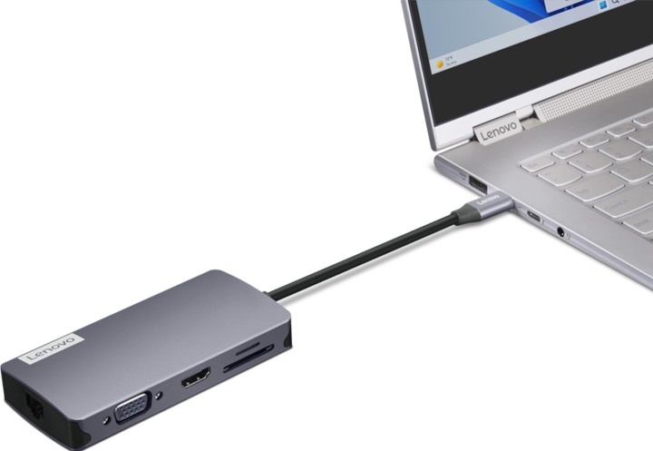 Produktbild Lenovo 150 USB-C Travel Dock (P) (USB-C, 1 Ports)