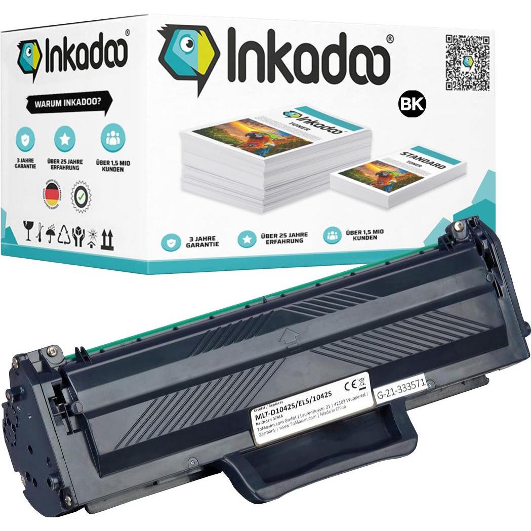 Inkadoo, Toner, Kompatibel Toner für Samsung ML-1678 (BK)
