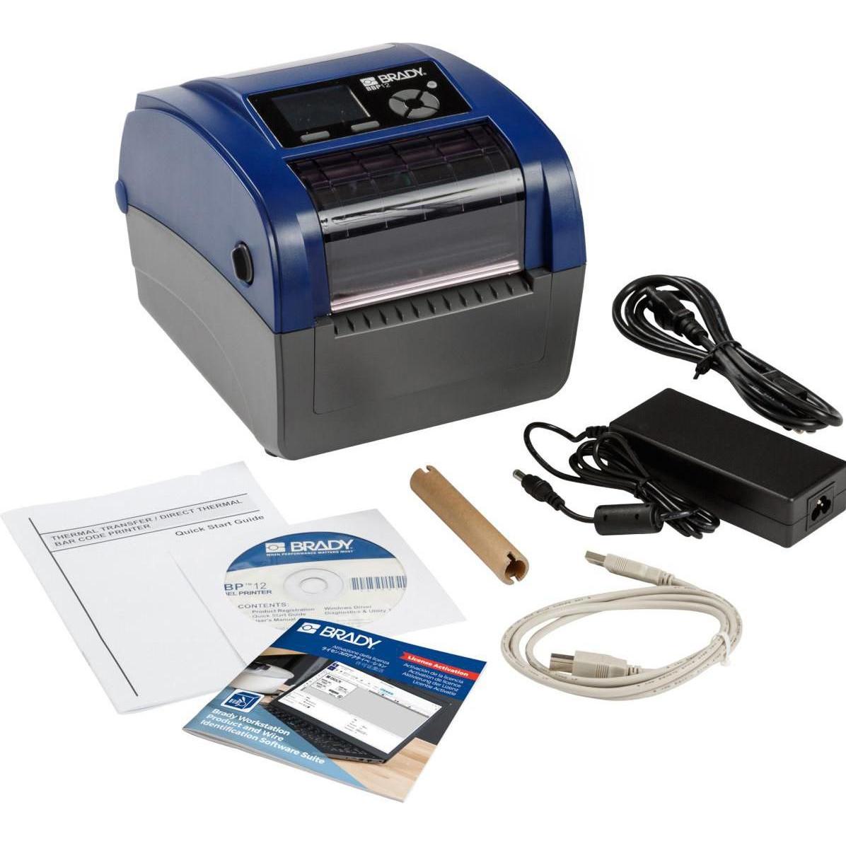 Brady, Etiketten, BBP12-SPS-EU, Thermotransferdrucker, max. Breite 118mm, 300 dpi, Seriell, USB, LAN, mit Roll