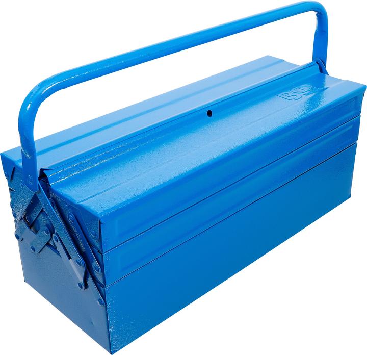 Produktbild BGS Metall-Werkzeugkasten | leer | 530 x 200 x 200 mm | 5 Fächer (1 Teil)