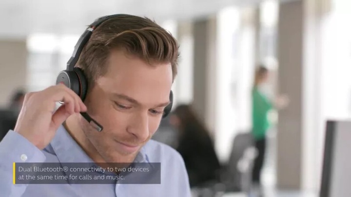 Produktbild Jabra Evolve 75 SE Duo inkl. Link 380 (Kabellos, USB-A)