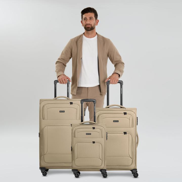 Image du produit Smartbox Edition 04 Set de valises à 4 roulettes 3 pièces avec soufflet extensible (100 l)