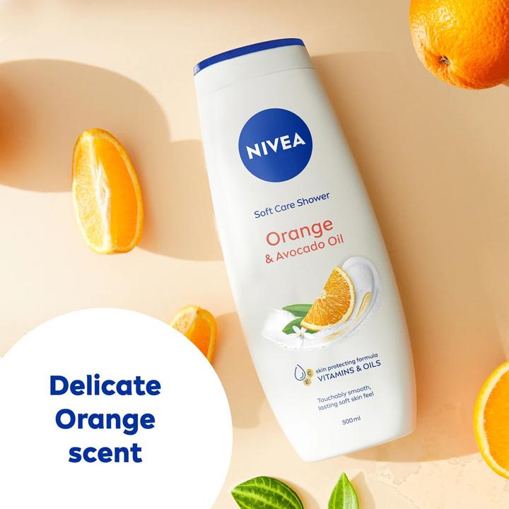 Produktbild NIVEA Orange & Avocado Oil Pflegedusche XL (500 ml)