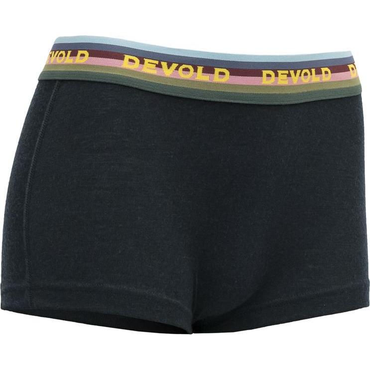 Devold, Damen, Funktionsunterhose, Women's Lauparen Merino 190 Hipster (XL), Schwarz, XL