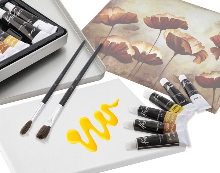 Actual product image Grafix Watercolour paint with accessories, 16 pcs.