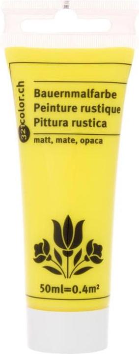 Immagine prodotto 321Color Pittura rustica opaca 50ml (Giallo chiaro, 50 ml)