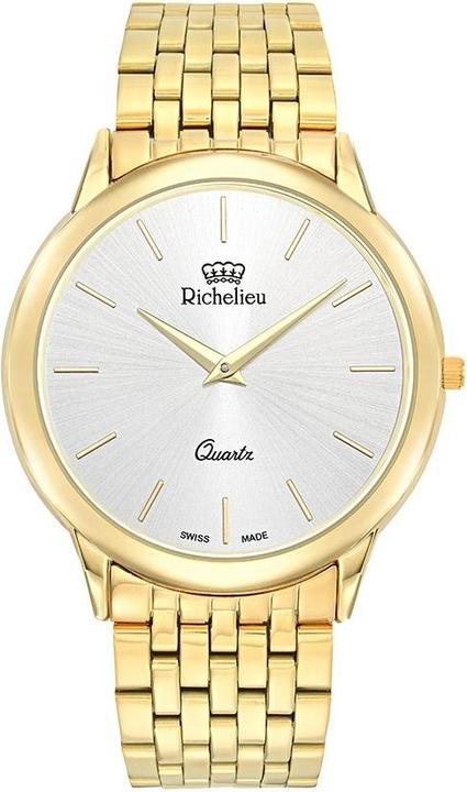 Produktbild Richelieu Klassische silberne Richelieu-Uhr (38 mm)