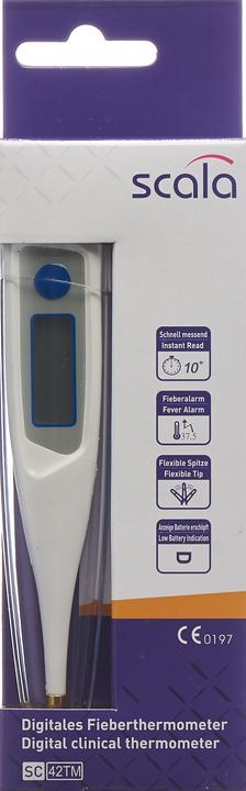 Image du produit Scala Thermomètre clinique SC 42 TM (Aisselle, Bouche, Rectal)