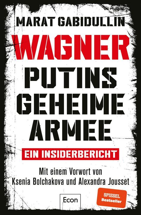 Actual product image WAGNER – Putins geheime Armee (German, Marat Gabidullin, 2022)