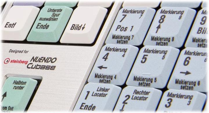 Productafbeelding Logickeyboard Cubase / Nuendo Slimline (DE, Bedraad)
