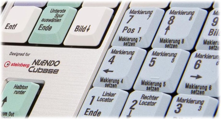 Produktbild Logickeyboard Cubase / Nuendo Slim Line (DE, Kabelgebunden)