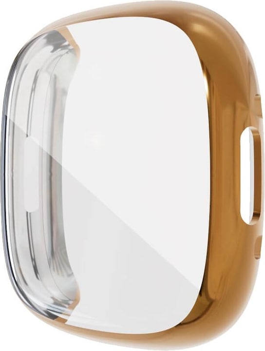 Image du produit Cover-Discount Fitbit Versa 4 / Fitbit Sense 2 - Etui de protection en caoutchouc or