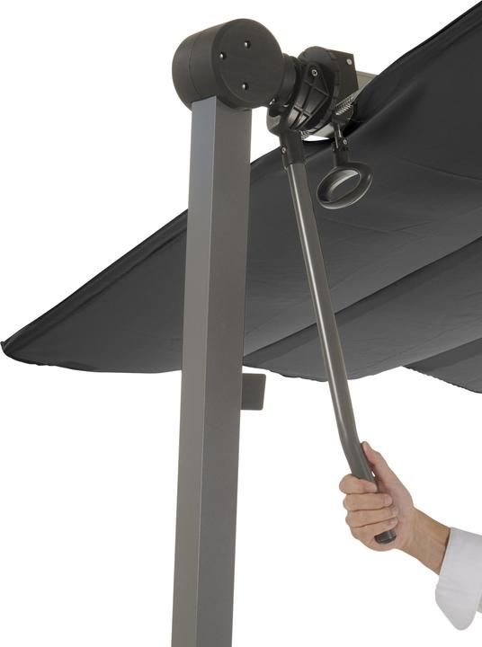 Produktbild Leco Sonnendach Waved anthrazit (2.50 m)