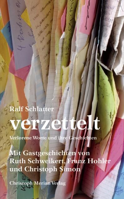 Produktbild Verzettelt (Deutsch, Ralf Schlatter, 2008)