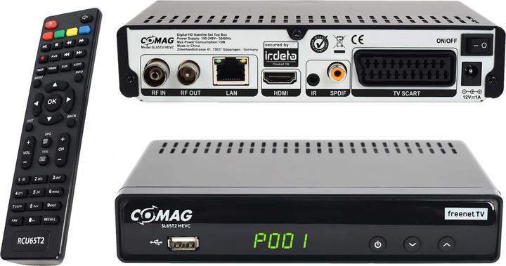 Produktbild Comag DVB-T2 Home-Bundle mit passiver Antenne (DVB-T2)